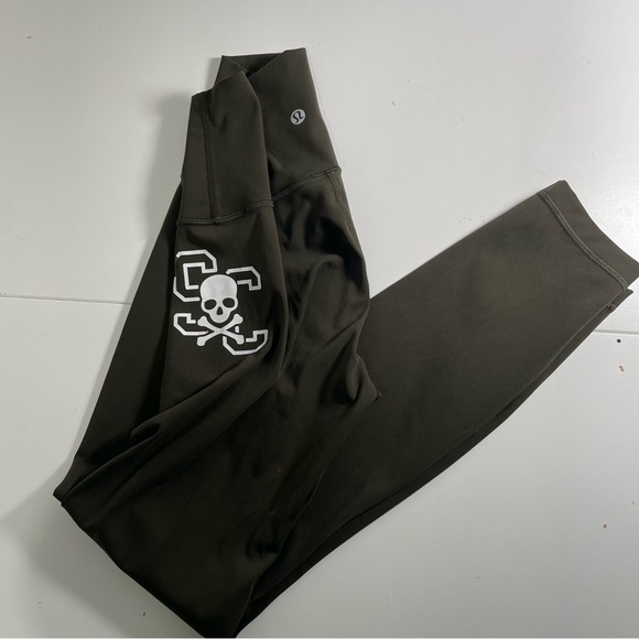 Lululemon X Soul Cycle Wunder Under High Rise Tight 25" Leggings Sz 4 Olive Gree - Picture 1 of 7